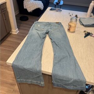 Ariat Women's Light Blue Flare Jeans